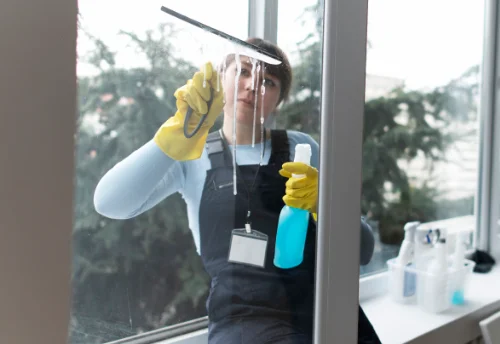 Nettoyage de vitres intérieures et extérieures à Chaniers